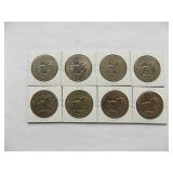 1972, 1972-D, 1973, 1973 Ike Dollars