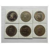 Ike Dollars  1976-S, 1976-S, 1976-D, 1976-D,1976,1976