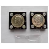 1973-S, 1974-S Ike Dollars
