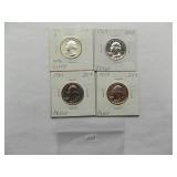 Washington Quarter  1976-s, 1964, 1961, 1959