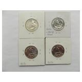 Washington Quarter  1976-s, 1964, 1961, 1959