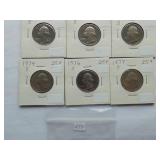 1972-S, 1973-S, 1974-S, Washington Qtr