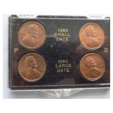 1960-P, 1960-D Lincoln