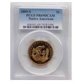 2009-S Native American Sacagawea- Graded PCGS PR69DCAM