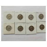 1935, 1936, 1936-D, 1937 WASHINGTON QTR