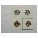 WASHINGTON QUARTERS 1943-D, 1944-D, 1945,1945-D, 1946, 1946-D,1947-D, 1947