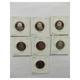 1994-S, 1995-S, 1996 WASHINGTON QTR
