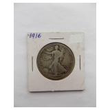 1916 Walking Liberty Half Dollar