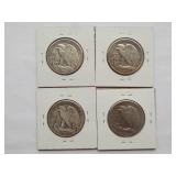 1934-S, 1935, Walking Liberty Half Dollar
