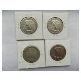 Walking Liberty Half Dollar 1945-D, 1945, 1944-S, 1944-D
