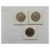 1945-S, 1946, 1946-D Walking Liberty Half Dollar