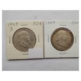 1949, 1949-D Franklin