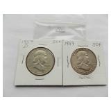 1954, 1954-D Franklin