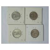 WASHINGTON QUARTERS  1952, 1952-D, 1953-S 1953
