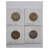 1913, 1913-D, 1914-D, Barber Qtr
