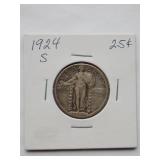 1924-S Standing Liberty Quarter