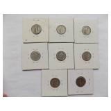 1930,1929-S, 1929-D, 1929, 1935,1934,1930-S, 1931 Mercury dimes