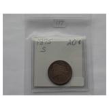1875-S Seated dime