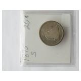 1875-S Seated dime