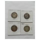 1900, 1901, 1902, 1904 Barber Qtr