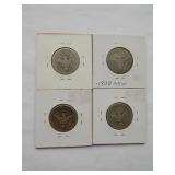 1915-D, 1915-S, 1916, 1916-D Barber Quarter