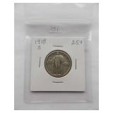 1918-S Standing Liberty Quarter