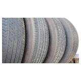 (4) Trailer Tires Size 235/80/R16
