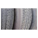 (4) Trailer Tires Size 235/80/R16