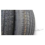 (4) Trailer Tires Size 235/80/R16