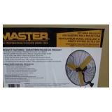 Master 30" High Velocity Oscillating Wall Mount Fan (Item L)