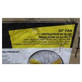 Master 30" Ventilation Fan (Item P)