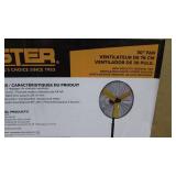Master 30" Pedestal Fan (Item Q)