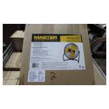 Master 12" High Velocity Direct Drive Floor Fan (Item 2)