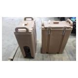 (2) Liquid Dispensing Containers