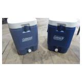 (2) Liquid Dispensing Containers