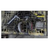 Lot of Garage Tools and Light