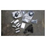 Lot of Boat Clamps and Electronic Cables/Remote