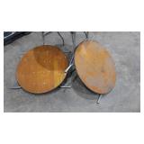 (3) 30" Tables