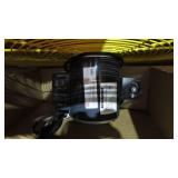 36" Shaefer Circulation Fan OSHA Yellow Guard (Item G)