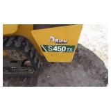 2021 Vermeer S450TX Stand On Mini Loader With 43" Bucket
