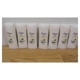 Lot of 7 Dove Advanced Care Invisible+ Antiperspirant Deodorant Stick, Cucumber & Cactus Water, 2.6 oz