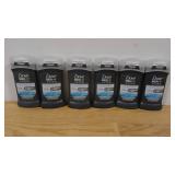 Lot of 6 Dove Men+Care Deodorant Stick - Clean Comfort - 3oz