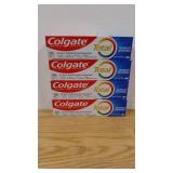 Lot of 4 Colgate Total Advanced Whitening Toothpaste, 6.4 oz