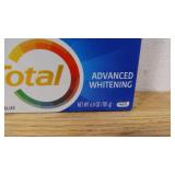 Lot of 4 Colgate Total Advanced Whitening Toothpaste, 6.4 oz