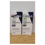 Set of 2 CeraVe PM Facial Moisturizing Lotion, Night Cream for All Skin Types-2 fl oz