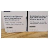 Set of 2 CeraVe PM Facial Moisturizing Lotion, Night Cream for All Skin Types-2 fl oz