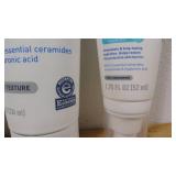 Lot of 3 CeraVe Lotions-Moisturizing Gel-1.75fl oz-PM Lotion-3fl oz-Moisturizing Cream-8fl oz