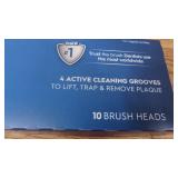 Lot of Oral-B Cross action Brush Heads(10 Pack) & G.U.M. Soft-Picks (180 Count)