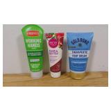 Lot of 3 Hand & Foot Creams