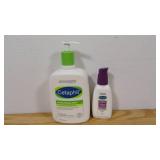 Set of Cetaphil Moisturizing Lotion-20 fl oz & Cetaphil Derma-control Oil Absorbing Moisturizer w/ Sunscree-4 fl oz